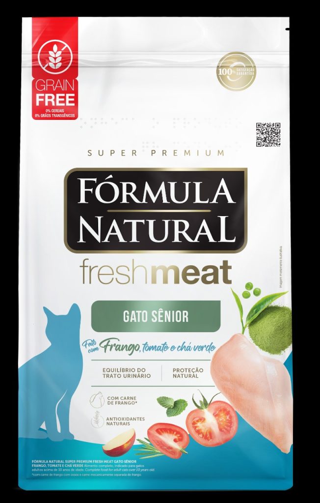 Fórmula Natural Freshm Meat para gatos senior