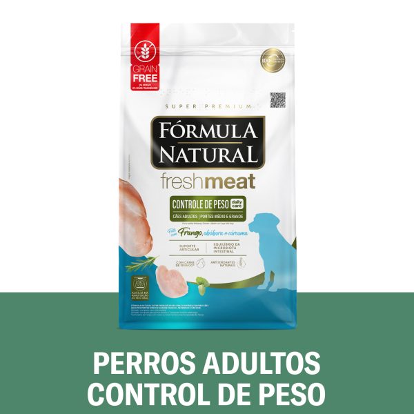 Fresh Meat Control de Peso Perros Razas Medianas y Grandes