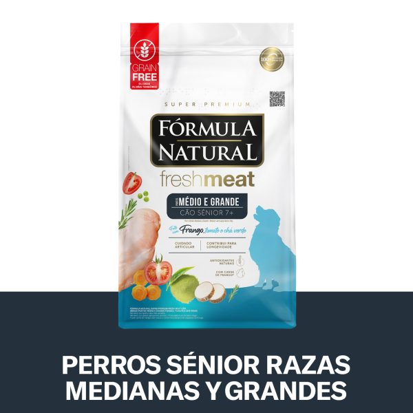 Fresh Meat Perro Senior Razas Medianas y Grandes