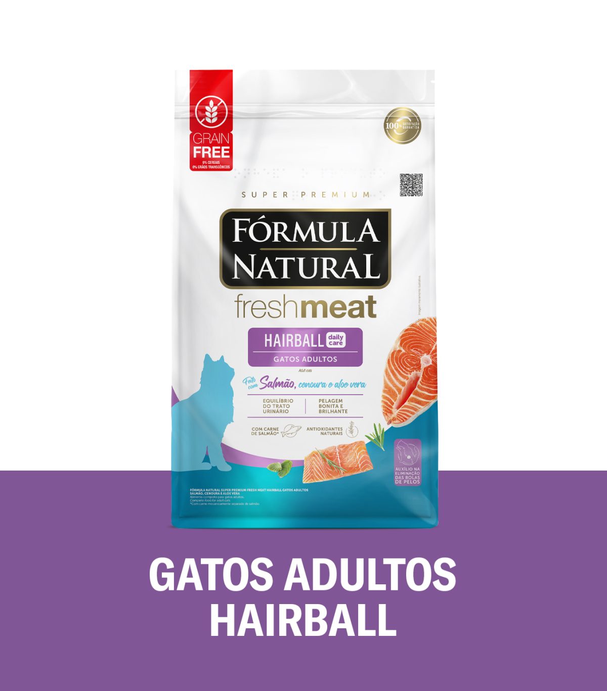 Fresh Meat Hairball Gatos Adultos - Imagen 1