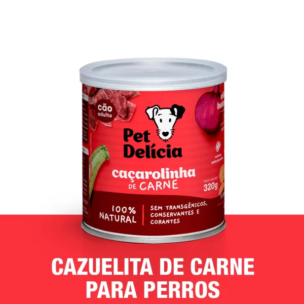 Comida Natural para perros - Cazuelita de carne