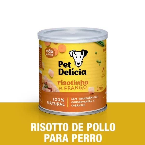 Comida Natural para perros - Risotto de pollo