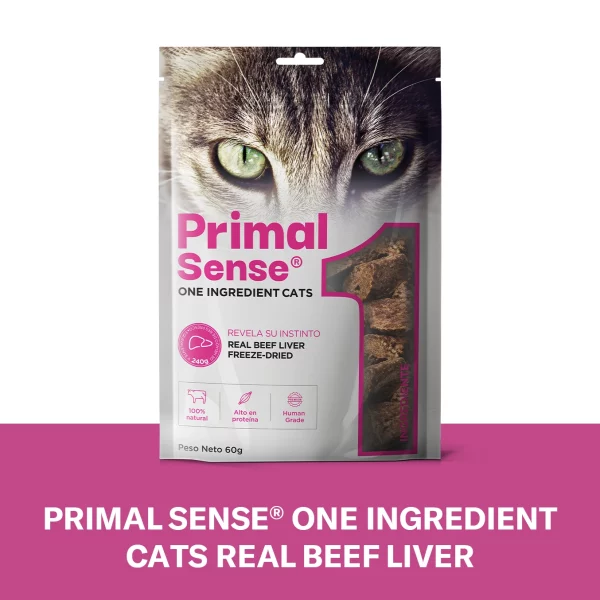 Primal Sense® One Ingredient® Cats Real Beef Liver