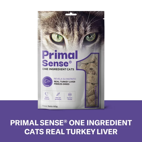 Primal Sense® One Ingredient® Cats Real Turkey Liver