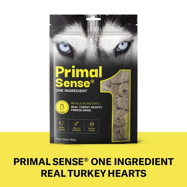 Primal Sense® One Ingredient® Real Turkey Hearts